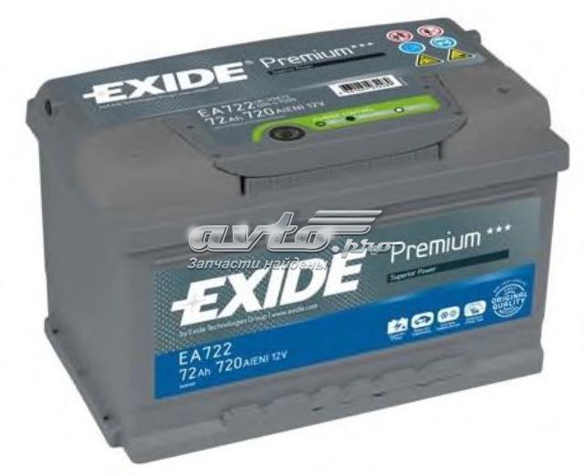 Купить Аккумулятор Exide 72 А/ч (EA722)