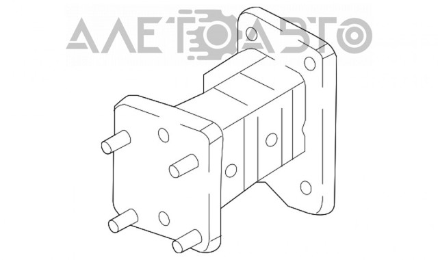 Кронштейн усилителя переднего бампера FPS FP5036943 цена, от 27.41 USD