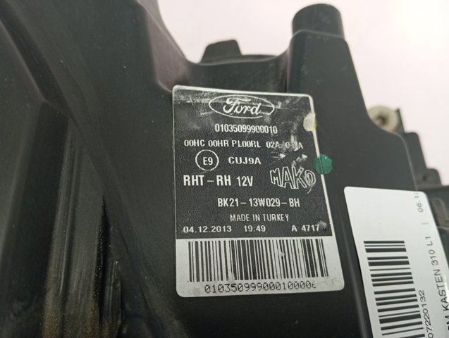 Купить BK2113W029BH Ford Фара основная правая