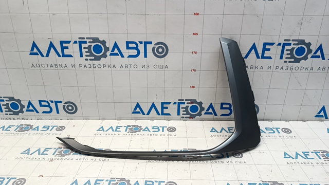 Молдинг решетки бампера переднего левый 4M0853299AT94 VAG