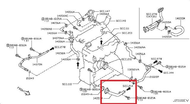  13048ES60A Nissan