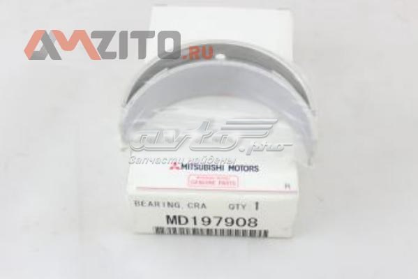 MD197908 Mitsubishi вкладыши коленвала коренные, комплект, стандарт (std)