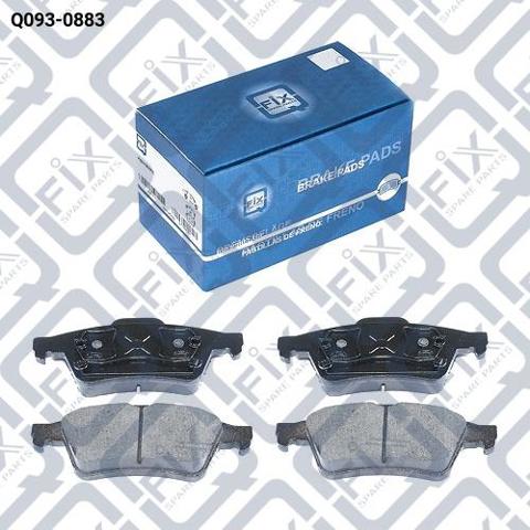 Колодки дисковые  Q-fix Q0930883 цена, от 12.77 USD