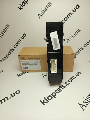 Кнопочный блок управления стеклоподъемником передний левый 9369159001 Hyundai/Kia