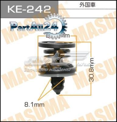KE242 Masuma cápsula (prendedor de fixação de revestimento da porta)