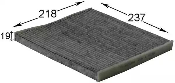 Фильтр воздушный отопителя JS Asakashi AC104C цена, от 5.47 USD