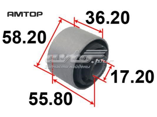 Сайлентблок задньої тяги AAMTO1157 TENACITY