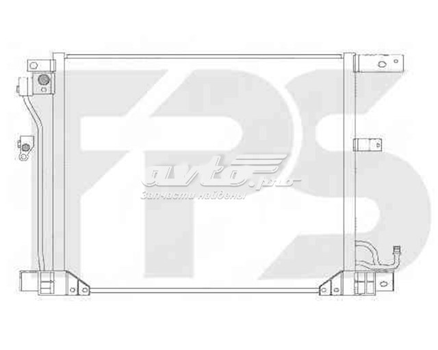Радиатор кондиционера FPS FP50K785