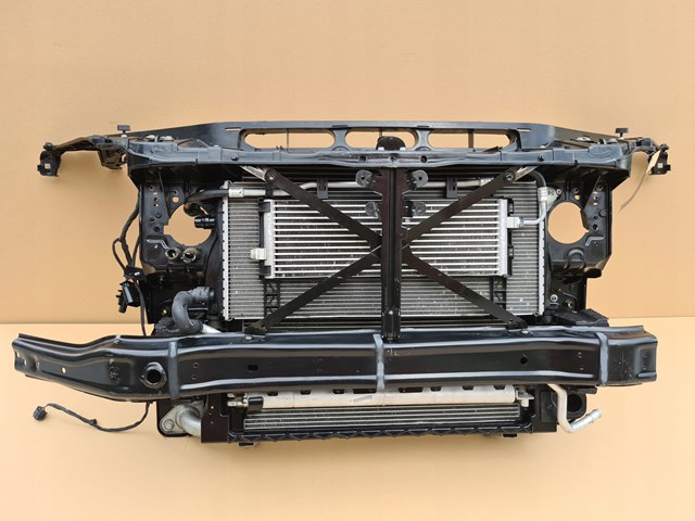 1666201101 Mercedes суппорт радиатора в сборе (монтажная панель крепления фар)