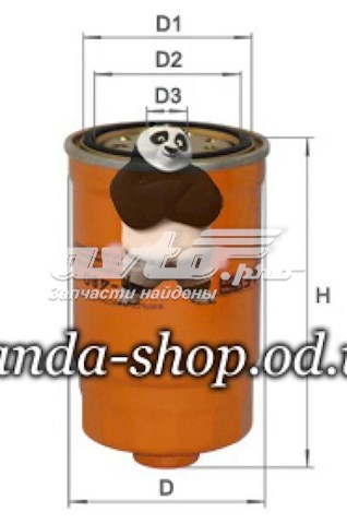 Фильтр топливный Alpha Filter AF480