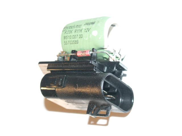 Resistencia de motor, ventilador aire acondicionado 55703589 FIAT