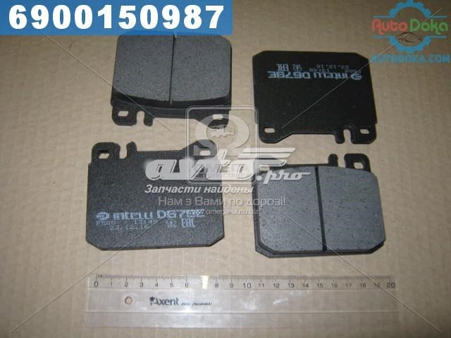 Колодки тормозные передние дисковые INTELLI D679E