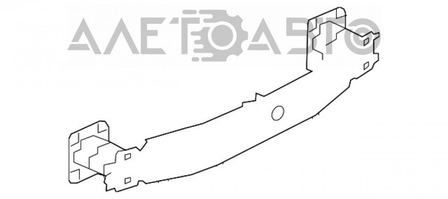 Reforçador do pára-choque traseiro para Mazda 6 (GJ, GL)