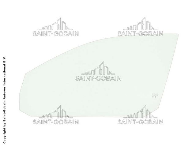 GS9544D301S Sekurit Стекло двери передней левой