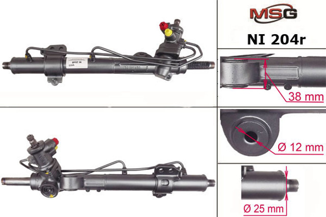 NI204R MSG Rebuilding Управление рулевое в сборе
