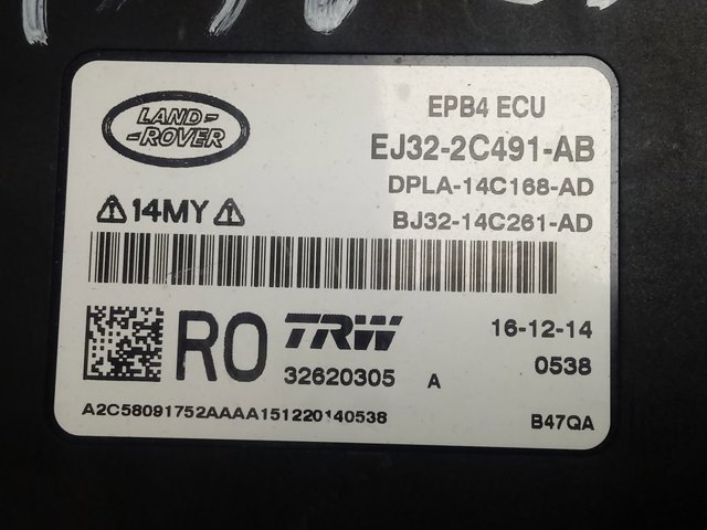 EJ322C491AB Land Rover 