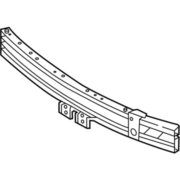 Усилитель переднего бампера PLR5160302 Plrsolutions