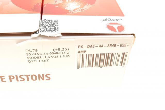 Купить PXDAE4A35480252 AMP/Paradowscy Поршень в комплекте на 1 цилиндр, 1-й ремонт (+0,25)