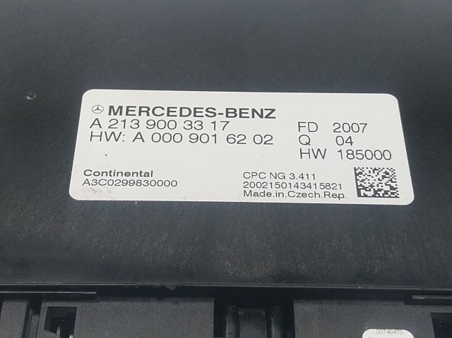 A2139003317 Mercedes Блок управления трансмиссией