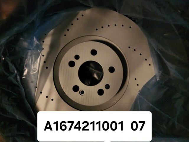Купить A167421100107 Mercedes Ротор тормозной