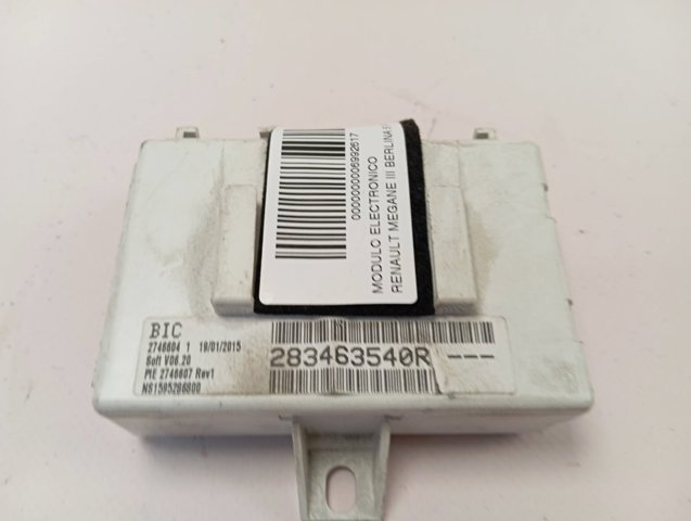 Купить 283463540R Renault (RVI) 