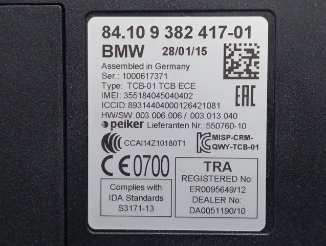  9382417 BMW