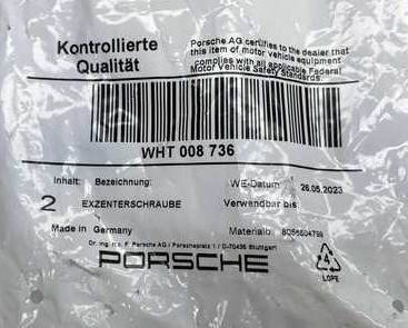 WHT008736 Porsche 