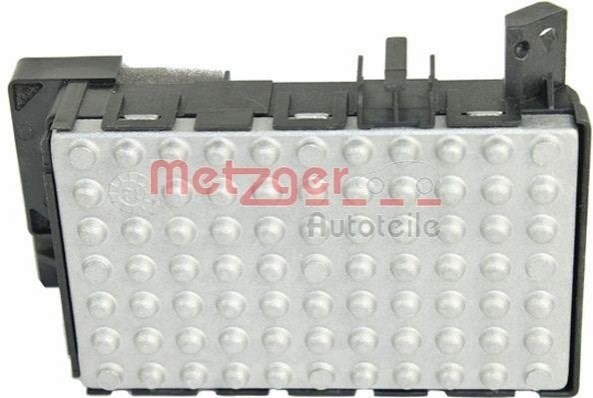 Резистор (сопротивление) вентилятора печки (отопителя салона) Metzger 917242