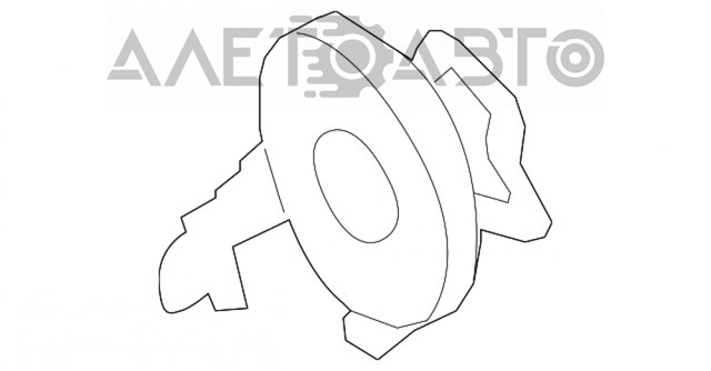 A1644640218 Mercedes Anel AIRBAG de contato, cabo plano do volante