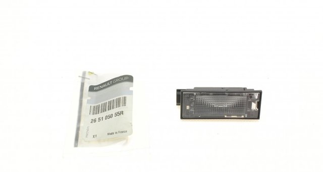 Фонарь подсветки заднего номера Renault (RVI) 265105055R цена, от 29.84 USD