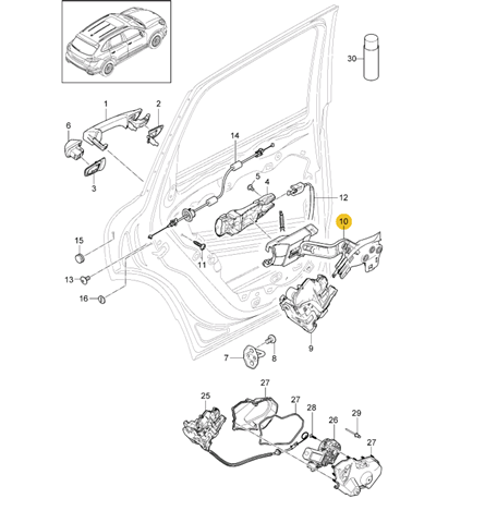  95853376700 Porsche