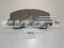 Колодки тормозные передние дисковые JAPANPARTS PA502AF