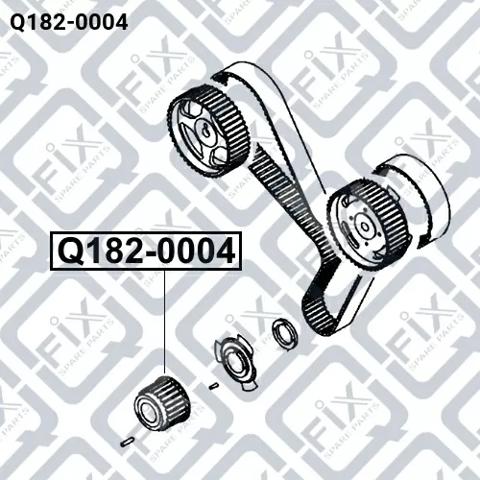 Звездочка привода коленвала Q1820004 Q-fix