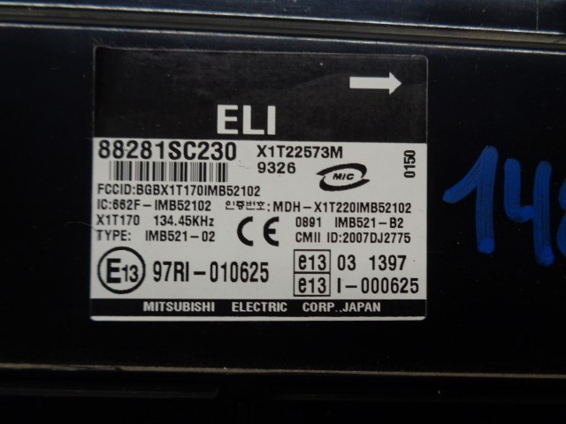 Купить 88281SC230 Subaru Блок комфорта