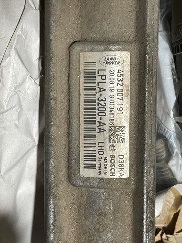 Реечный рулевой механизм Land Rover LR118758 цена, от 789.66 USD