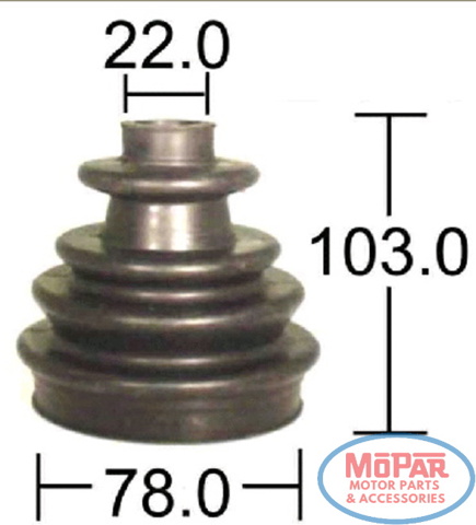 DX516 Mevotech Пыльник шарнира привода