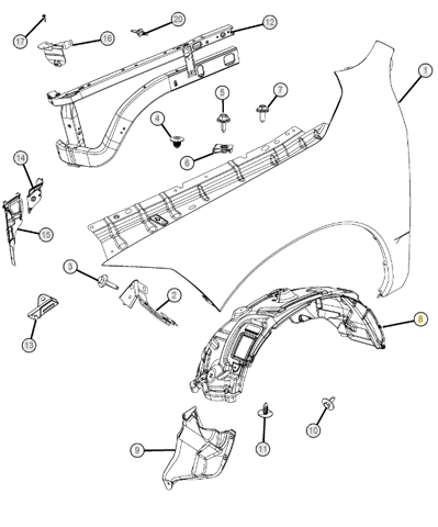  K68110687AE Fiat/Alfa/Lancia