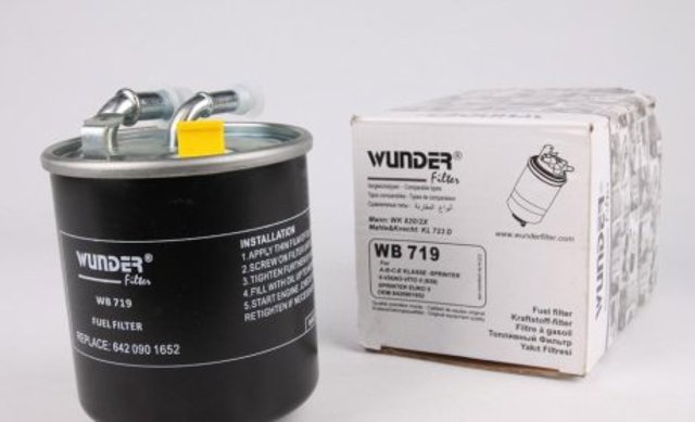 WB 719 Wunder filtro de combustível