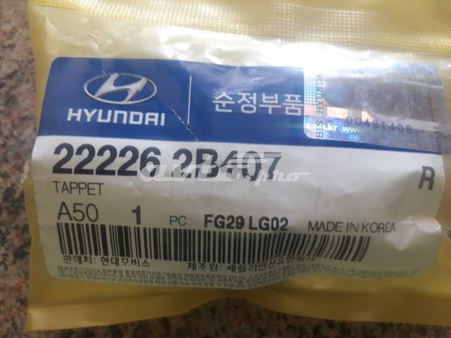 222262B407 Hyundai/Kia compensador hidrâulico (empurrador hidrâulico, empurrador de válvulas)