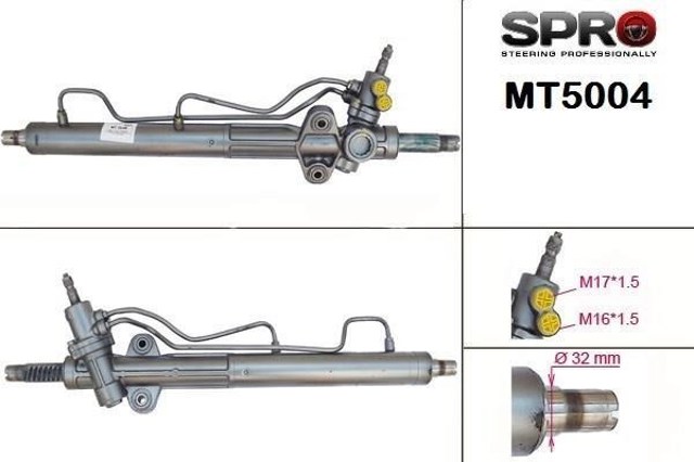 Реечный рулевой механизм MSG Rebuilding MT204R цена, от 228.23 USD