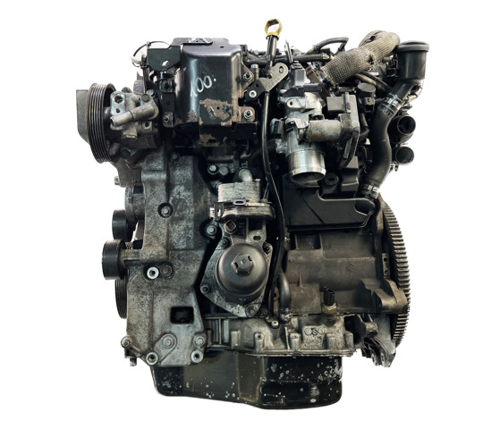 224DT Land Rover motor montado