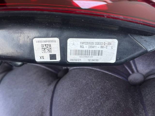Фонарь противотуманный задний 2139068405 Mercedes