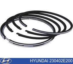Кольца поршневые комплект на мотор, STD. Hyundai/Kia 230402E200