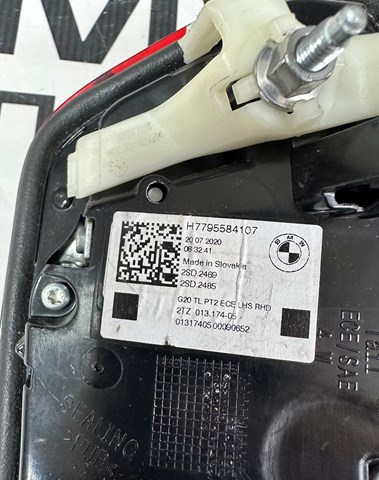 Задний левый внутренний фонарь Autotechteile 7026351