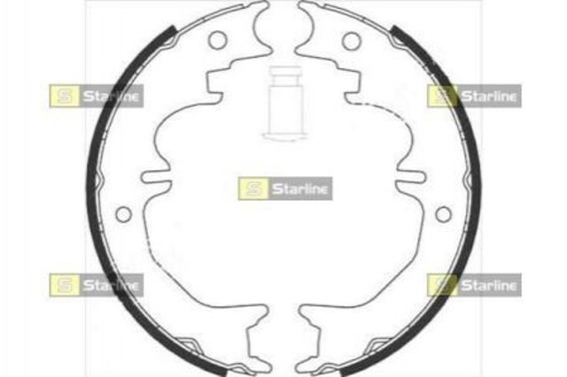 Колодки стояночного тормоза Starline BC08850
