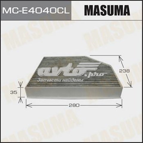 Фильтр салона MASUMA MCE4040CL