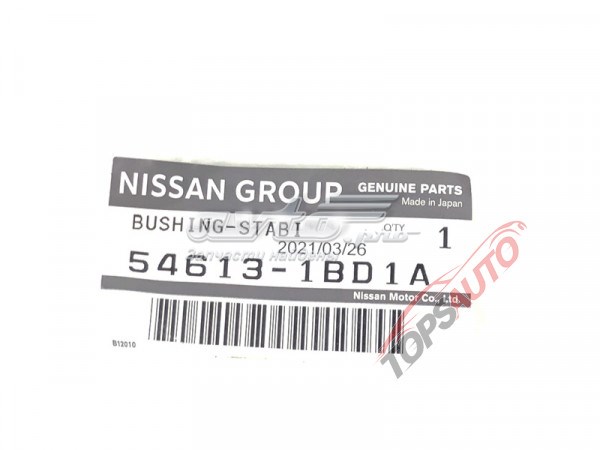 546131BD1A Nissan/Infiniti Разрезная втулка стабилизатора