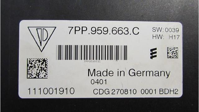  VAG 7PP959663C цена, от 22.60 USD