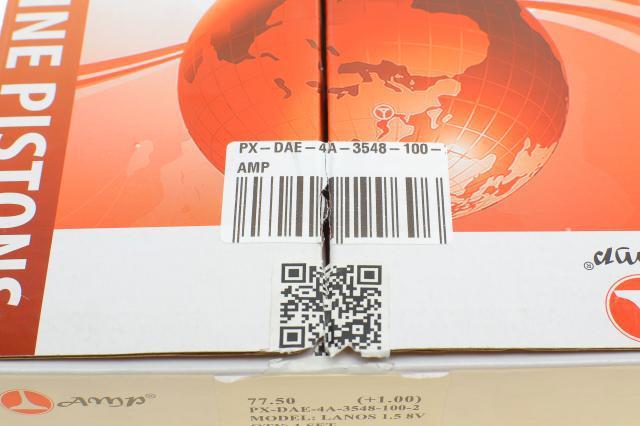 PXDAE4A35481002 AMP/Paradowscy Поршень в комплекте на 1 цилиндр, 4-й ремонт (+1,00)