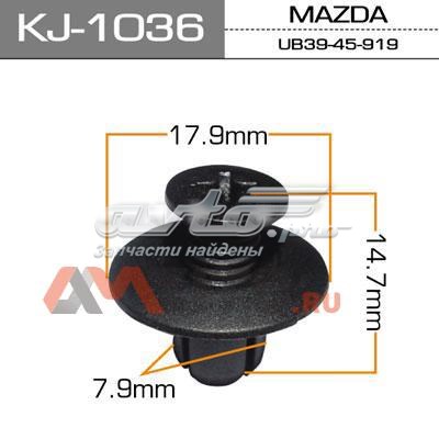 KJ1036 Masuma пистон (клип крепления бампера переднего)